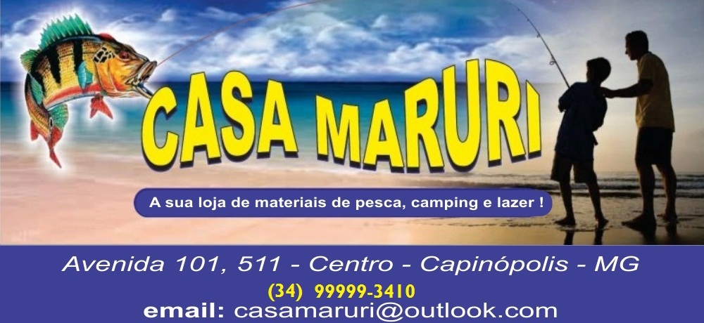 CASA MARURI - CASA DE PESCA CAMPING E LAZER EM CAPINÓPOLIS