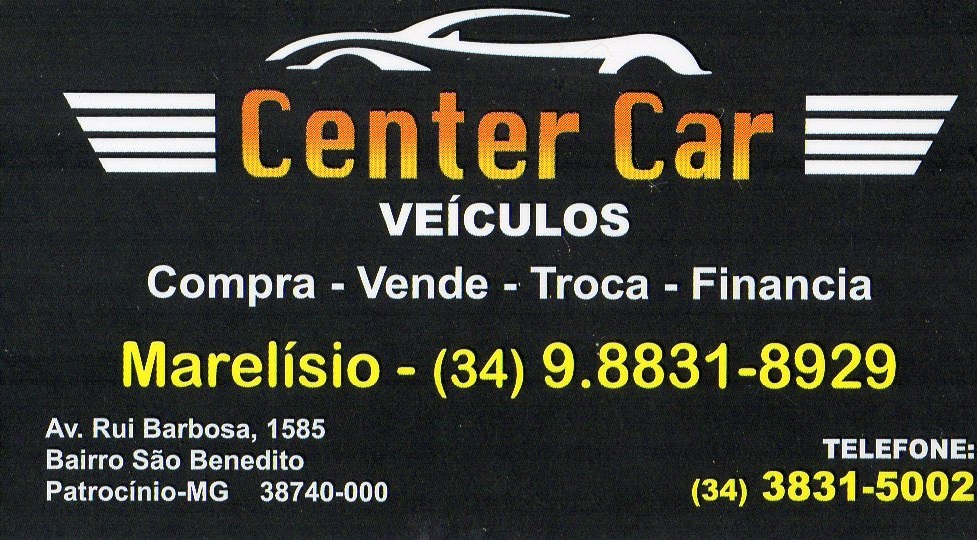 CENTER CAR VEÍCULOS - FINANCIAMENTO DE VEÍCULOS EM PATROCÍNIO