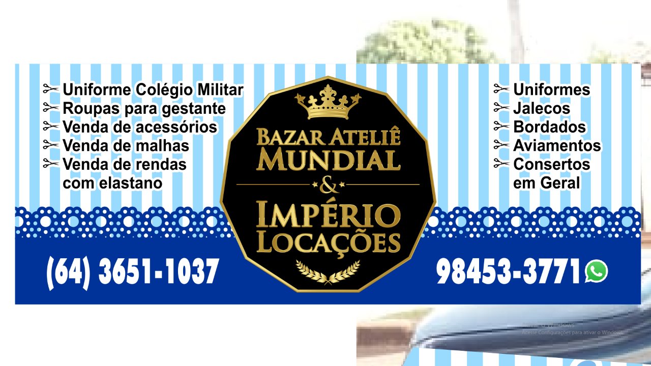 BAZAR MUNDIAL - AVIAMENTOS EM QUIRINÓPOLIS