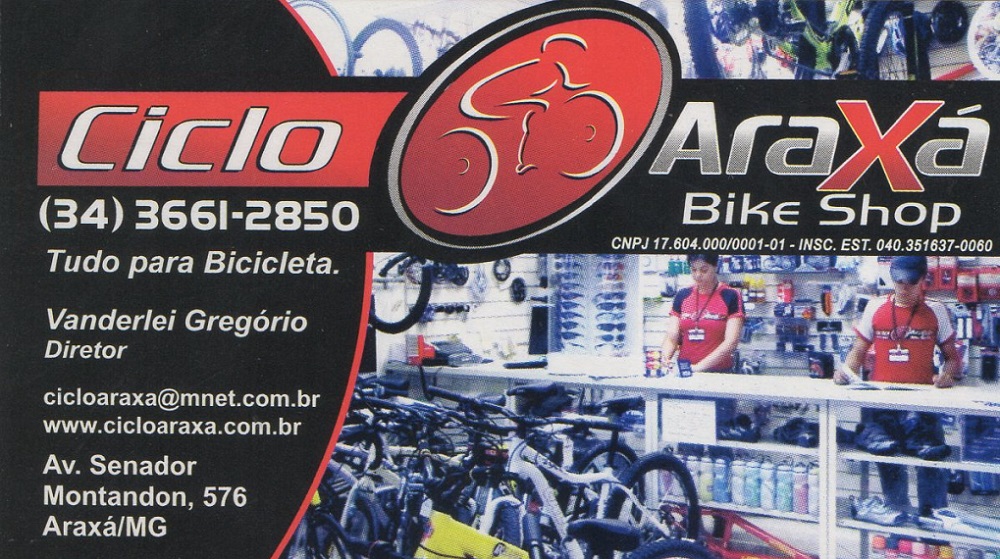 CICLO ARAXÁ - BICICLETARIA EM ARAXÁ