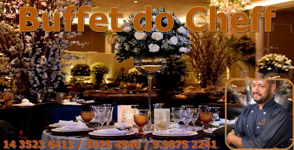 BUFFET DO CHEFF - BUFFET EM LINS