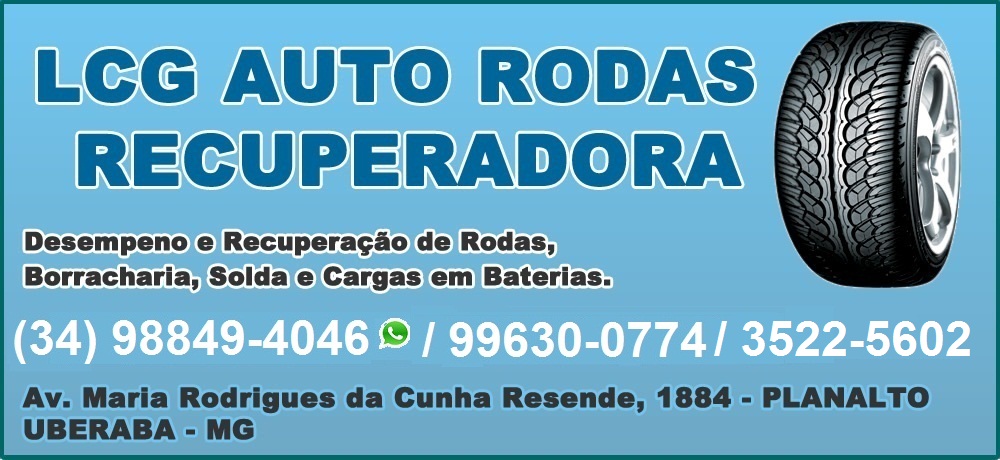 LCG AUTO RODAS RECUPERADORA EM UBERABA