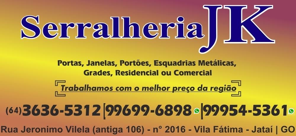 JK SERRALHERIA EM JATAÍ