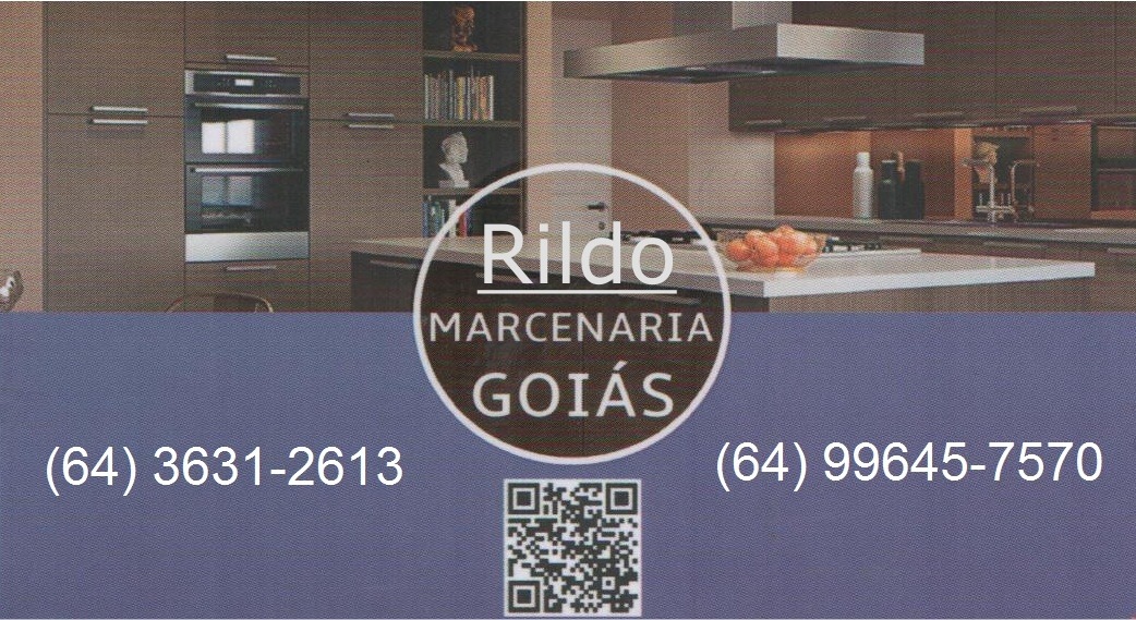 RILDO MARCENARIA GOIÁS - MARCENARIA EM JATAÍ