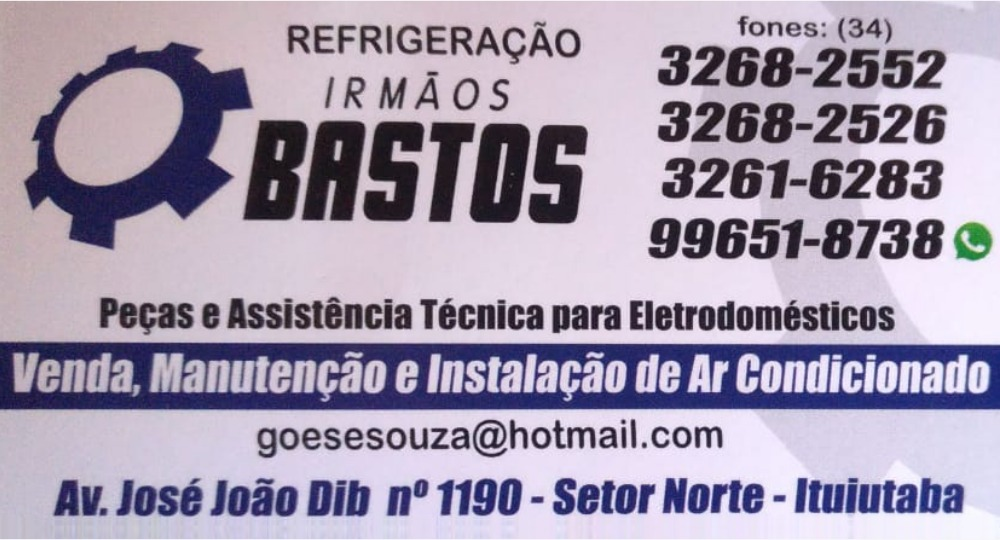 IRMÃOS BASTOS - REFRIGERAÇÃO EM ITUIUTABA