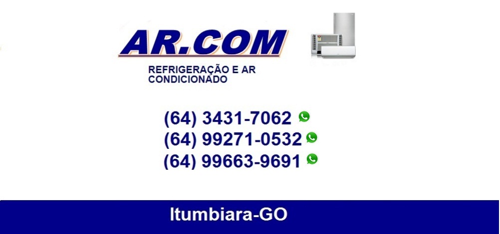 AR.COM REFRIGERAÇÃO E AR CONDICIONADO EM ITUMBIARA