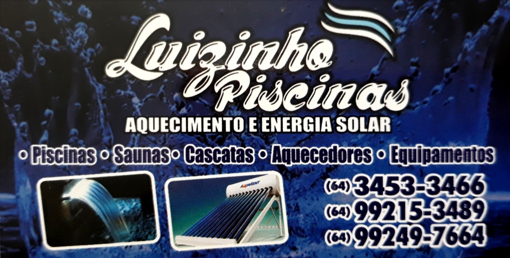 LUIZINHO AQUECEDORES DE PISCINAS EM CALDAS NOVAS