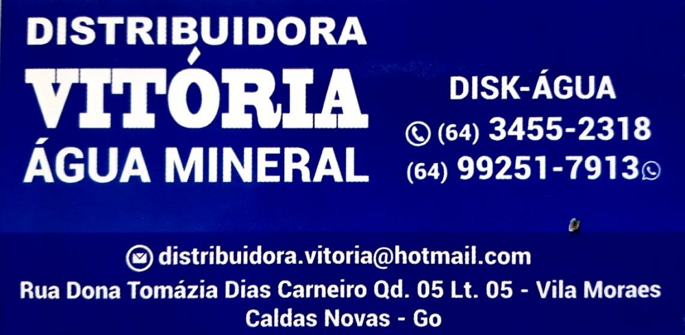 DISTRIBUIDORA VITÓRIA - DISK ÁGUA EM CALDAS NOVAS