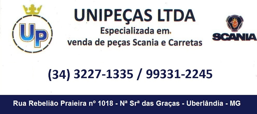 UNIPEÇAS - PEÇAS SCANIA EM UBERLÂNDIA