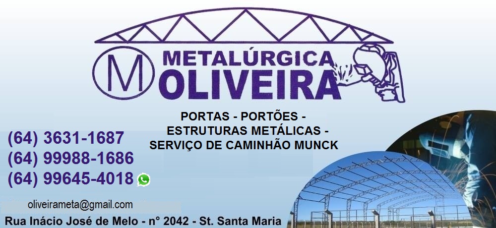 METALÚRGICA OLIVEIRA - METALÚRGICA EM JATAÍ