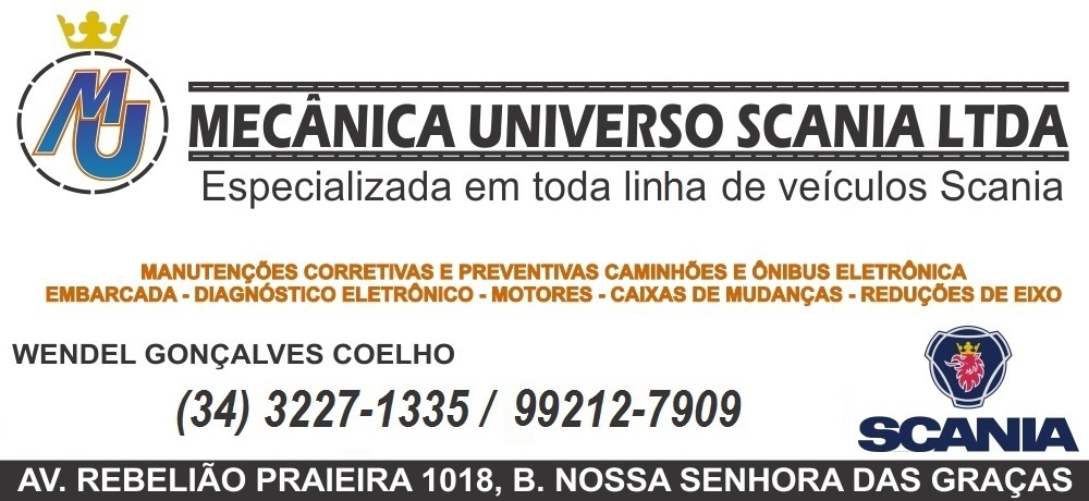 MECÂNICA UNIVERSO - MECÂNICA DE CAMINHÕES EM UBERLÂNDIA