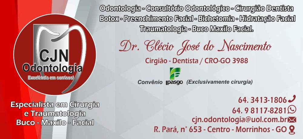 CJN ODONTOLOGIA - CONSULTÓRIO ODONTOLÓGICO EM MORRINHOS