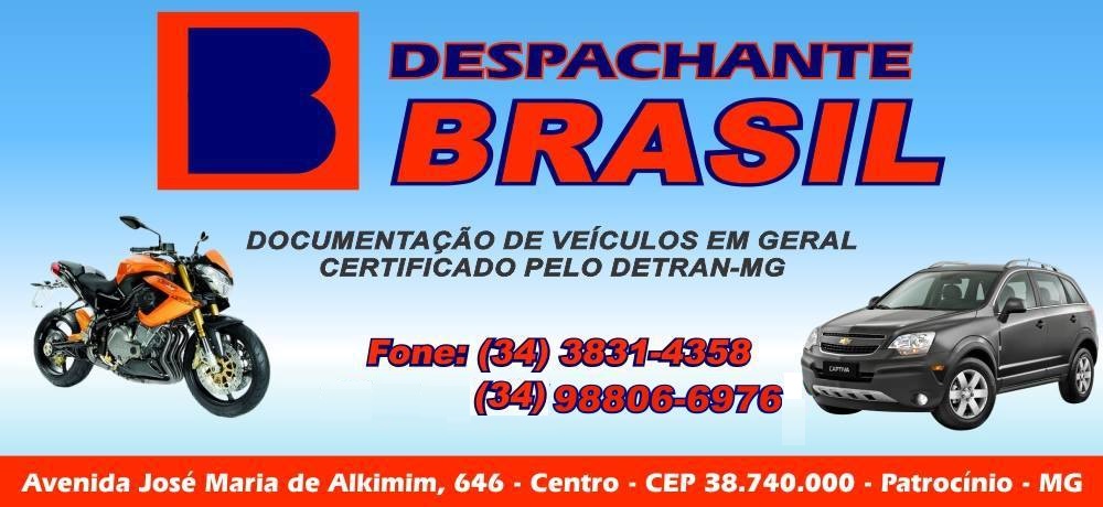 DESPACHANTE BRASIL - DESPACHANTE EM PATROCÍNIO