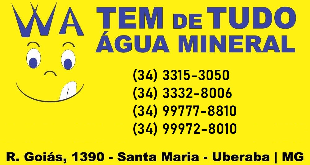 WA TEM DE TUDO - ÁGUA MINERAL EM UBERABA