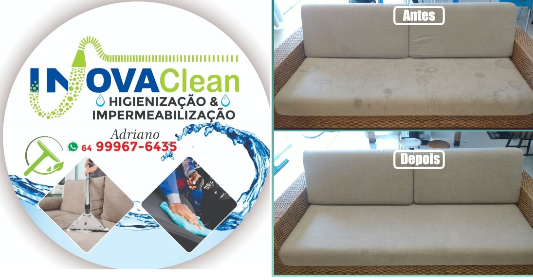 INOVA CLEAN - IMPERMEABILIZAÇÃO DE ESTOFADOS EM JATAÍ