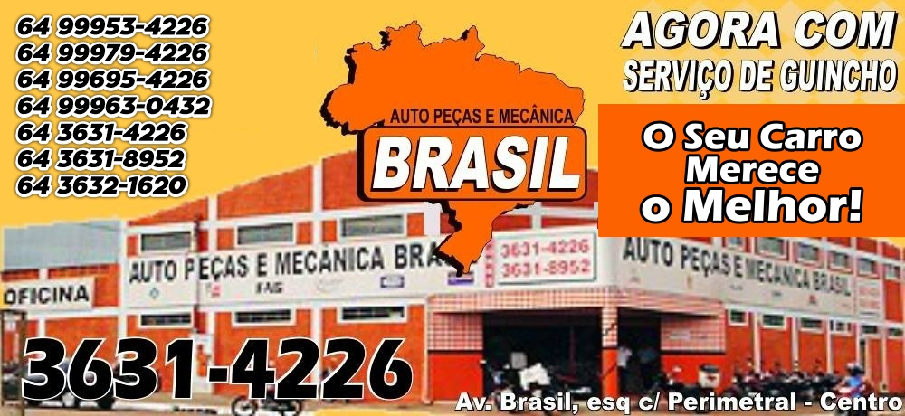 AUTO PEÇAS E MECÂNICA BRASIL - AUTO PEÇAS EM JATAÍ