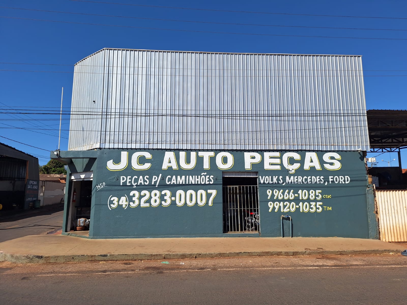 JC AUTO PEÇAS E SERVIÇOS  EM MONTE ALEGRE DE MINAS