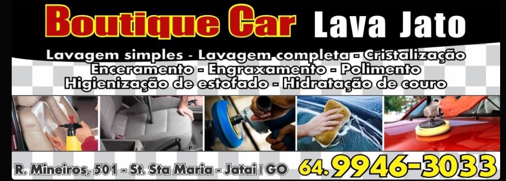 Boutique Car - Lava Jato em Jataí