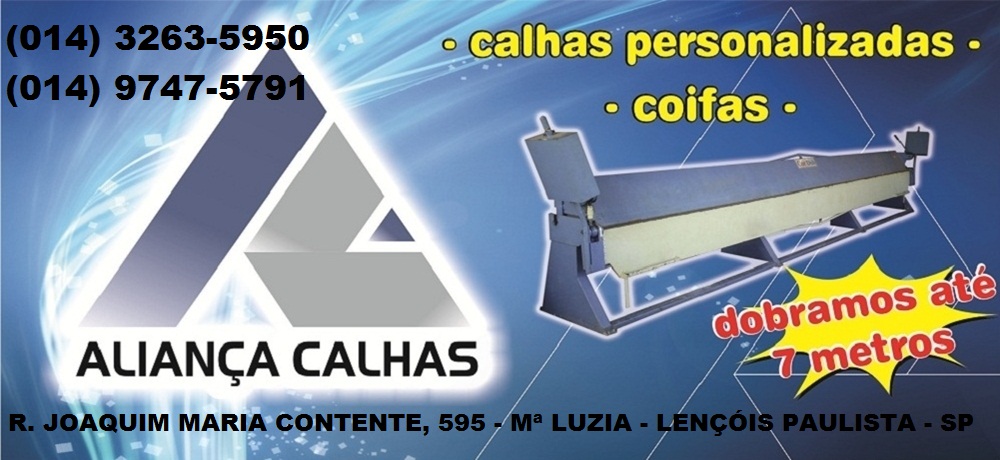 ALIANÇA CALHAS