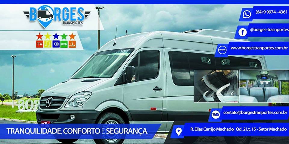 BORGES TRANSPORTES - LOCAÇÃO DE VANS EM MINEIROS