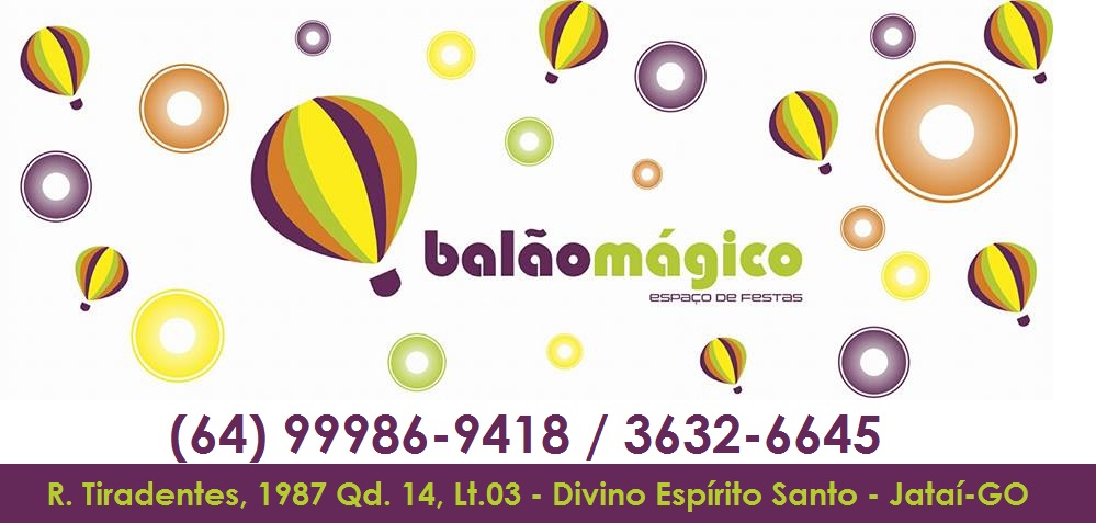 BALÃO MÁGICO - ESPAÇO DE FESTAS EM JATAÍ