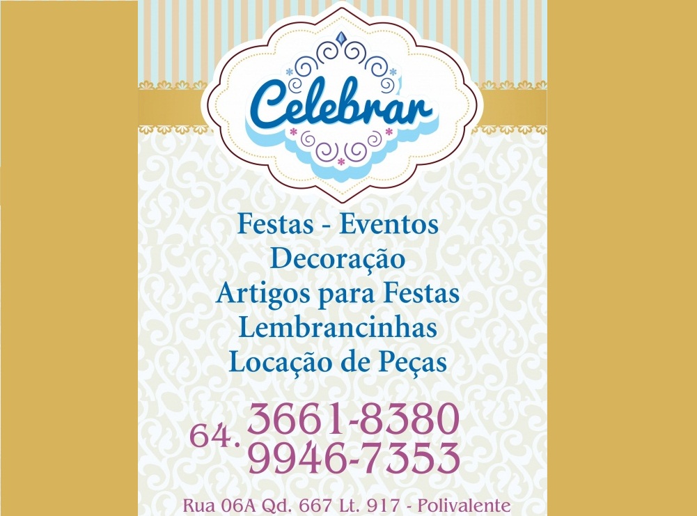 CELEBRAR FESTAS E EVENTOS EM MINEIROS