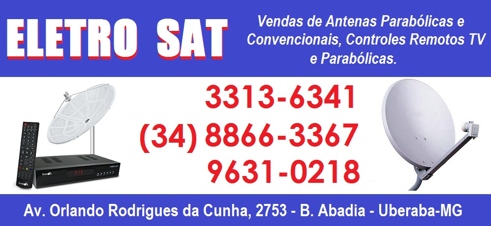 ELETRO SAT - INSTALAÇÃO DE ANTENAS EM UBERABA