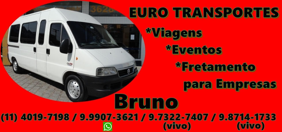 EURO TRANSPORTES - LOCAÇÃO DE VANS EM ITU