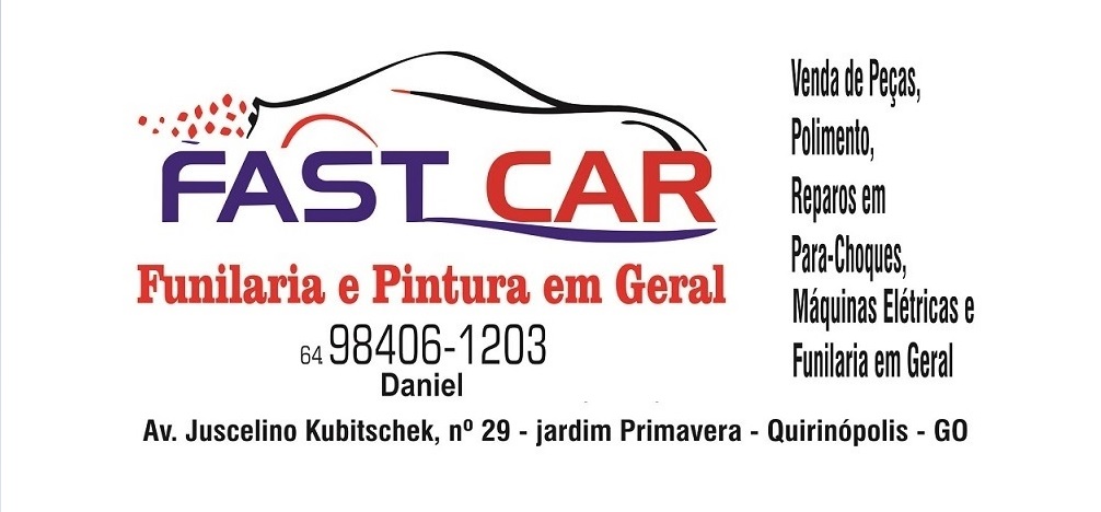 FAST CAR FUNILARIA E PINTURA AUTOMOTIVA EM QUIRINÓPOLIS