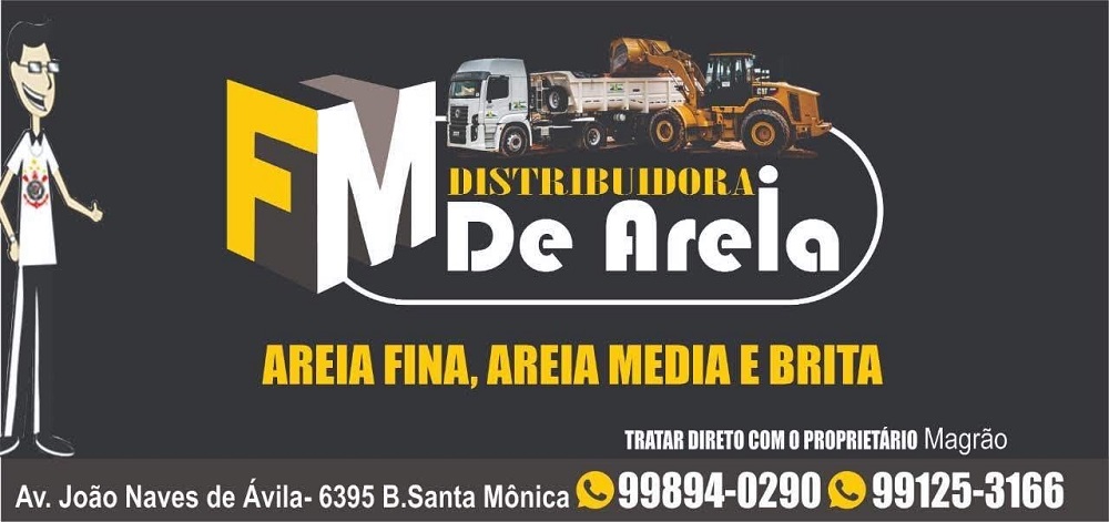 FM DISTRIBUIDORA DE AREIA EM UBERLÂNDIA