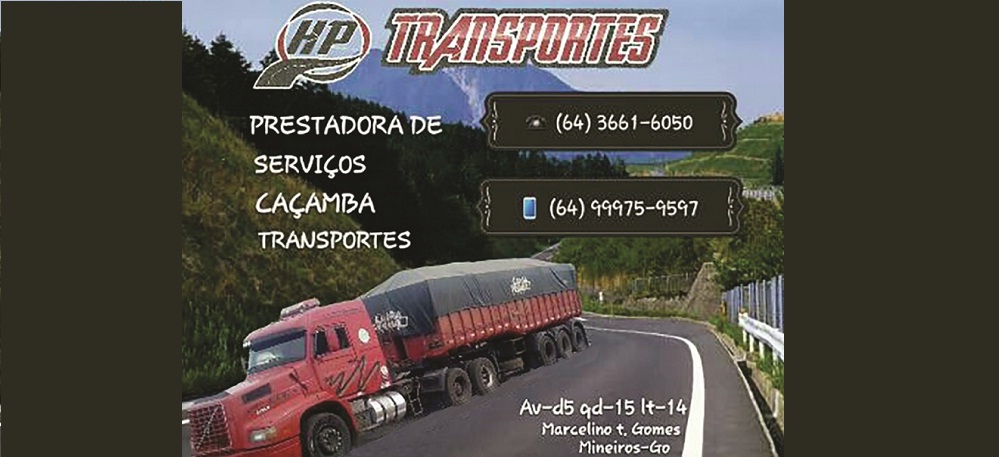 HP TRANSPORTES - CARRETA CAÇAMBA EM MINEIROS