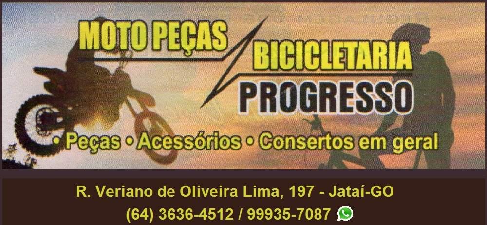 PROGRESSO MOTO PEÇAS E BICICLETARIA EM JATAÍ