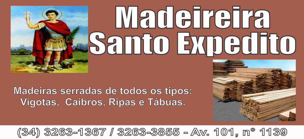 MADEIREIRA SANTO EXPEDITO - MADEIREIRA EM CAPINÓPOLIS