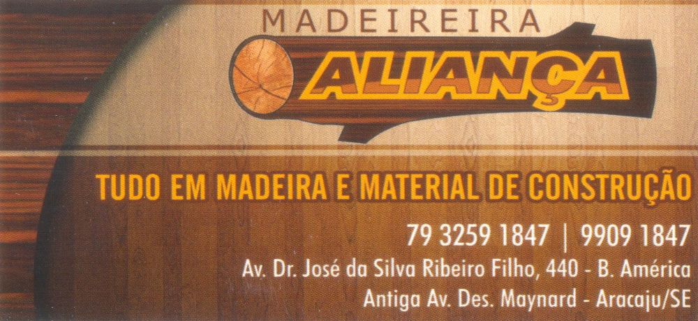 MADEIREIRA ALIANÇA - MADEIREIRA EM ARACAJU