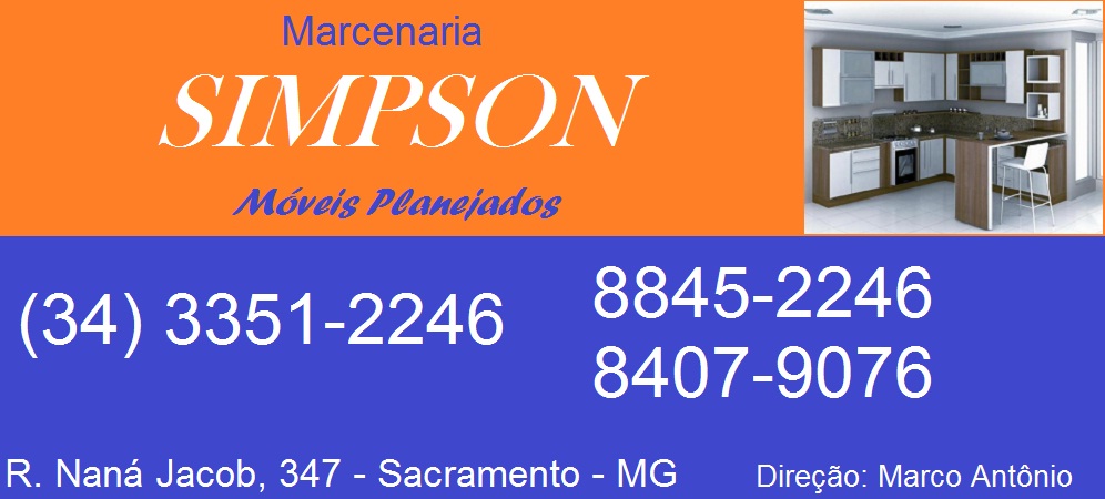 MARCENARIA SIMPSON - MÓVEIS PLANEJADOS EM SACRAMENTO