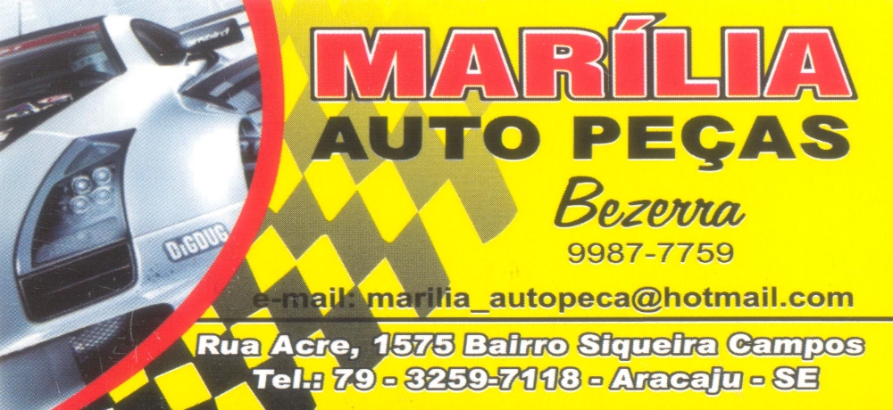 MARÍLIA - AUTO PEÇAS EM ARACAJU