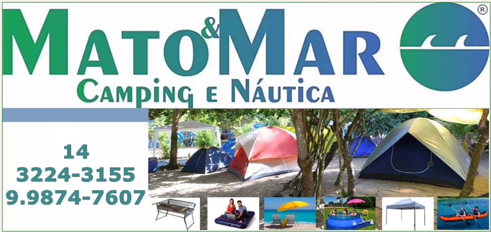 MATO & MAR CAMPING E NÁUTICA - ALUGUEL DE EQUIPAMENTOS PARA RECREAÇÃO EM BAURU