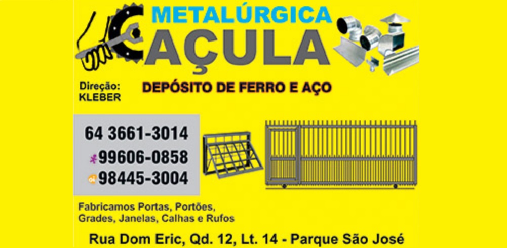 METALÚRGICA CAÇULA EM MINEIROS