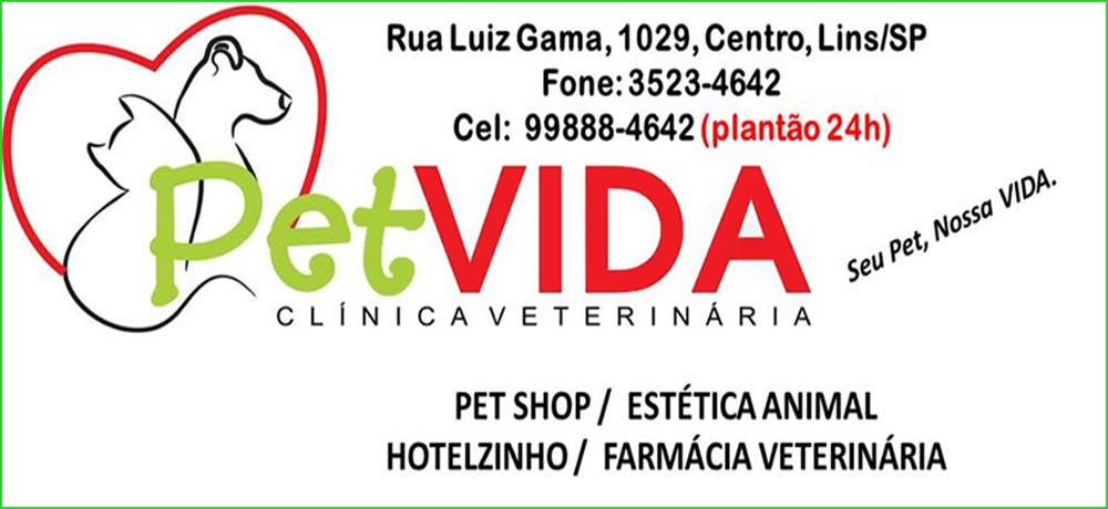 PET VIDA - CLÍNICA VETERINÁRIA EM LINS 