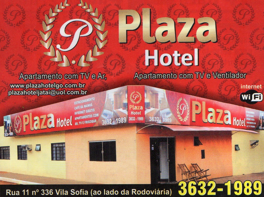 PLAZA HOTEL - SERVIÇO DE HOSPEDAGEM EM JATAÍ