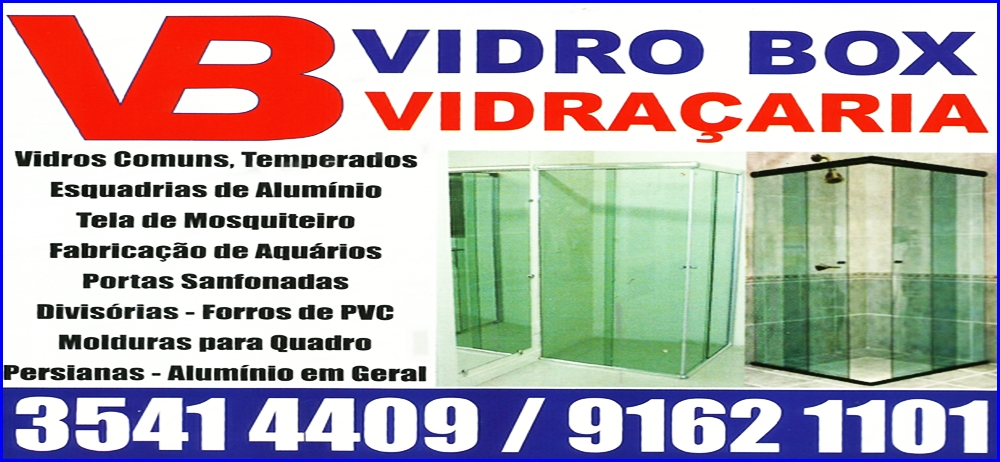 VIDRO BOX VIDRAÇARIA