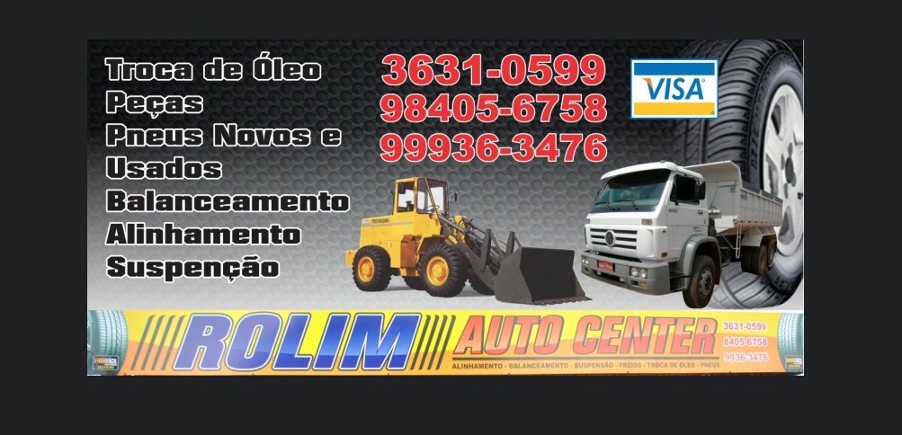 ROLIM AUTO CENTER EM JATAÍ 