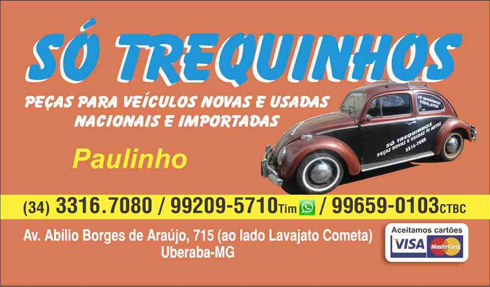 SÓ TREQUINHOS - PEÇAS AUTOMOTIVAS EM UBERABA