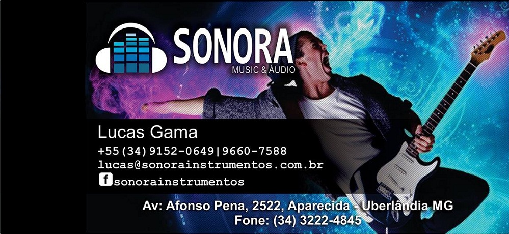 SONORA - LOJA DE INSTRUMENTOS EM UBERLÂNDIA