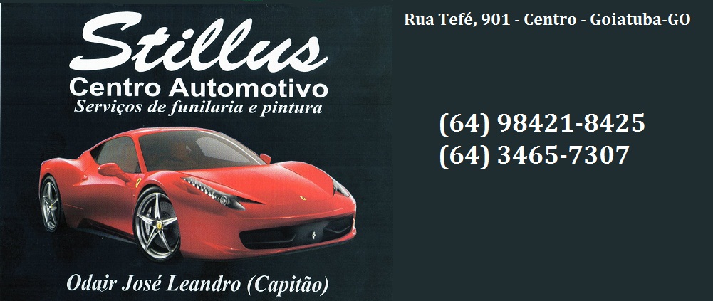 STILLUS CENTRO AUTOMOTIVO - FUNILARIA E PINTURA EM GOIATUBA