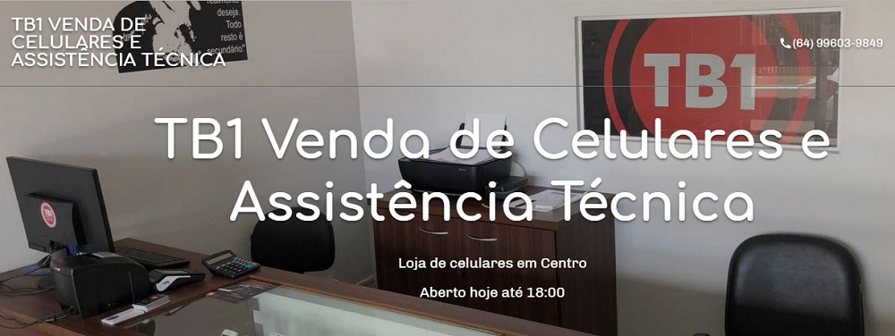 TB1 CELULARES - VENDAS E ASSISTÊNCIA TÉCNICA EM JATAÍ